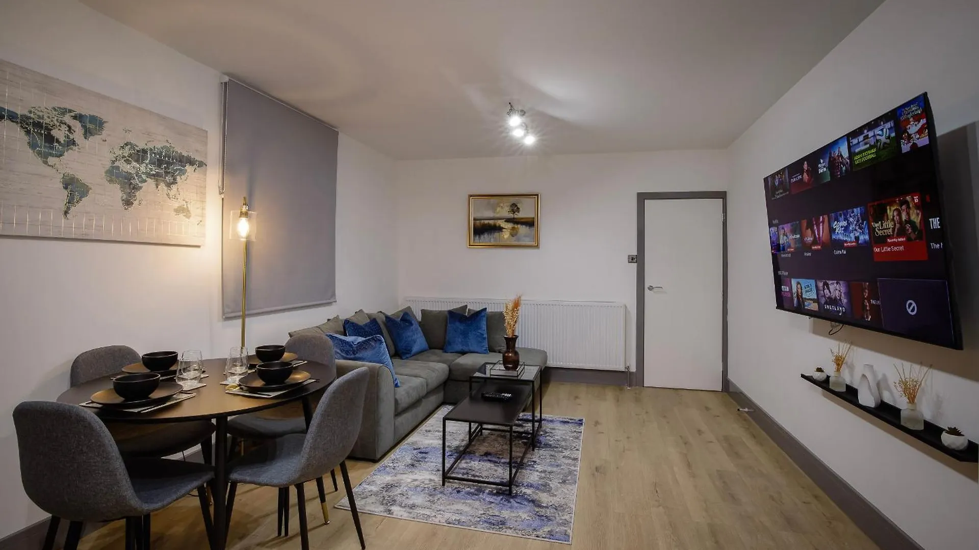 2 Bedroom, 1 Bathroom Apartment location